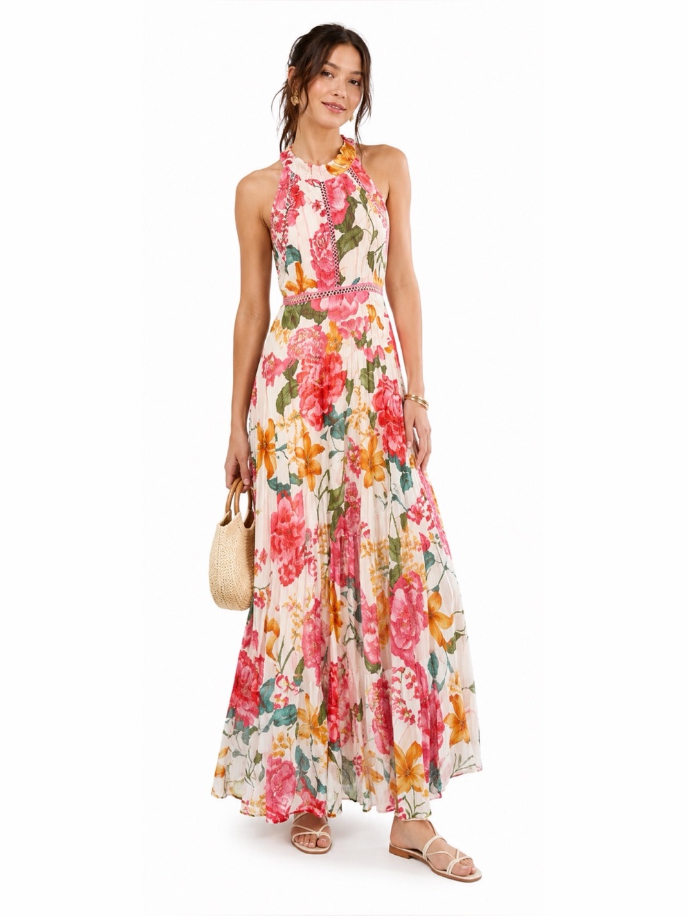 ABEL THE LABEL Rumi Floral Maxi Dress